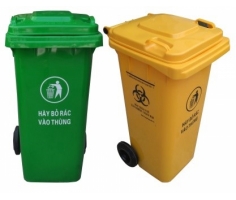 Thùng rác nhựa HDPE 120L